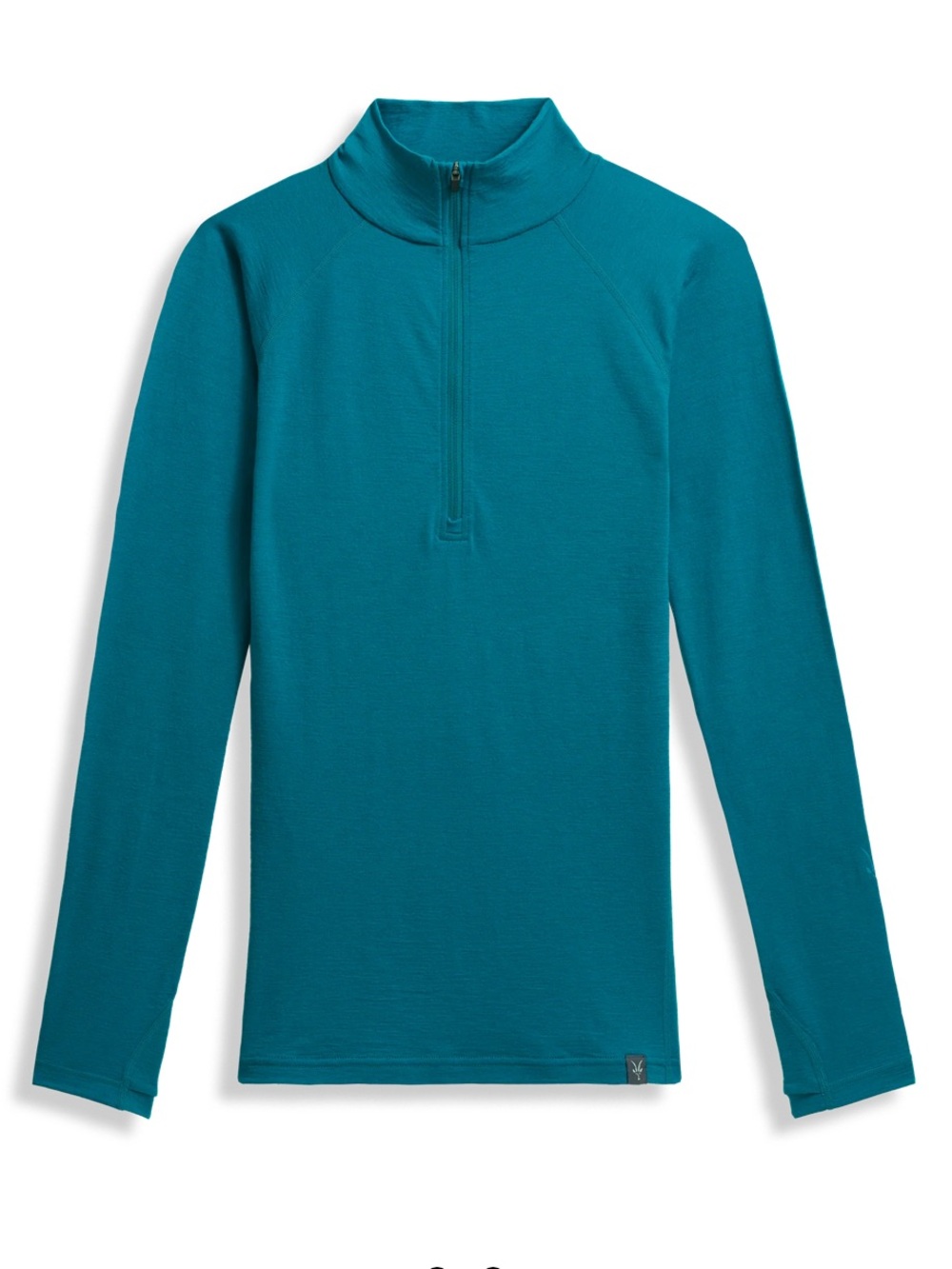 Ibex Women's Pro Tech 1/4 Zip Base Layer Top Sweater Merino Wool Lake Effect